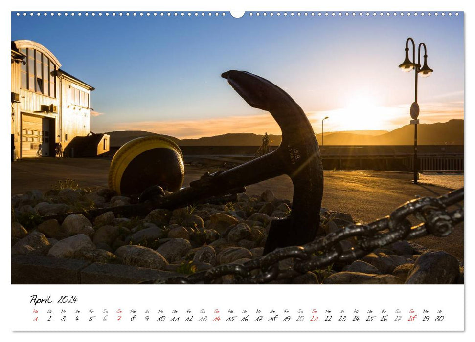 Bodø - Hauptstadt des Nordlandes / 2024 (CALVENDO Premium Wandkalender 2024)