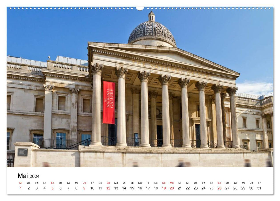 LONDRES Bienvenue dans la ville cosmopolite (Calvendo Premium Wall Calendar 2024) 