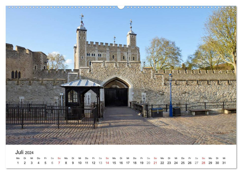 LONDRES Bienvenue dans la ville cosmopolite (Calvendo Premium Wall Calendar 2024) 