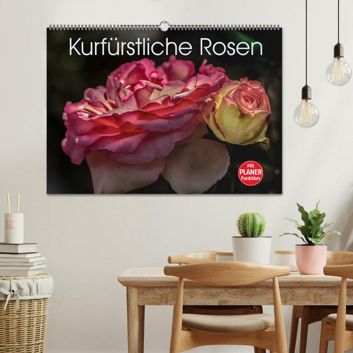 Kurfürstliche Rosen Eltville am Rhein (CALVENDO Wandkalender 2024)
