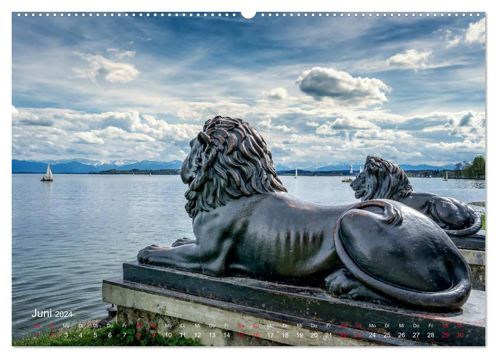 Impressionen vom Starnberger See (CALVENDO Wandkalender 2024)