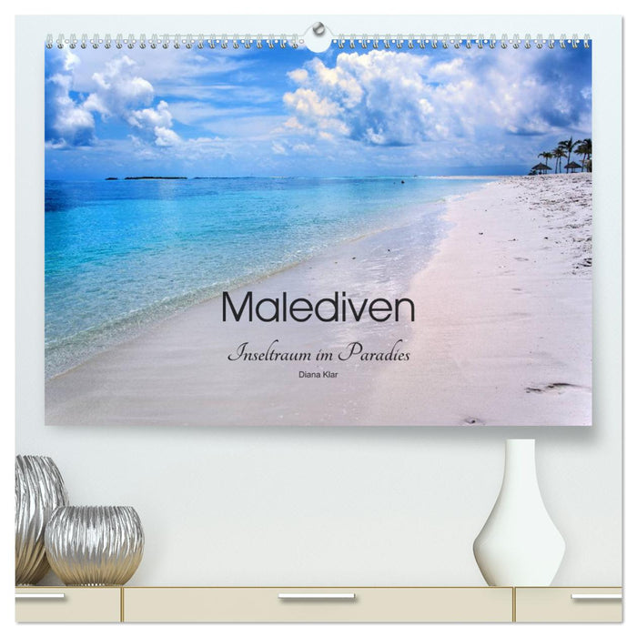 Maldives - Rêve d'île au paradis (Calendrier mural CALVENDO Premium 2024) 