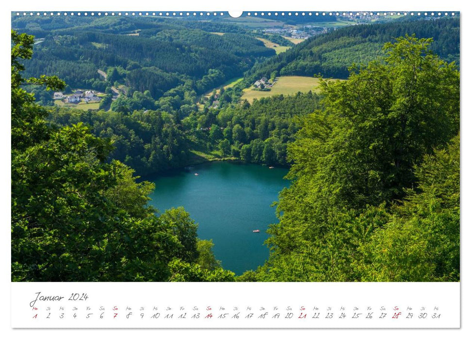 Erlebnis Eifel (CALVENDO Premium Wandkalender 2024)