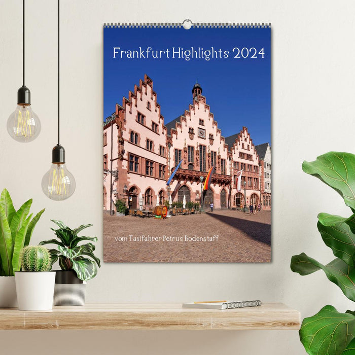 Frankfurt Highlights (CALVENDO Wandkalender 2024)