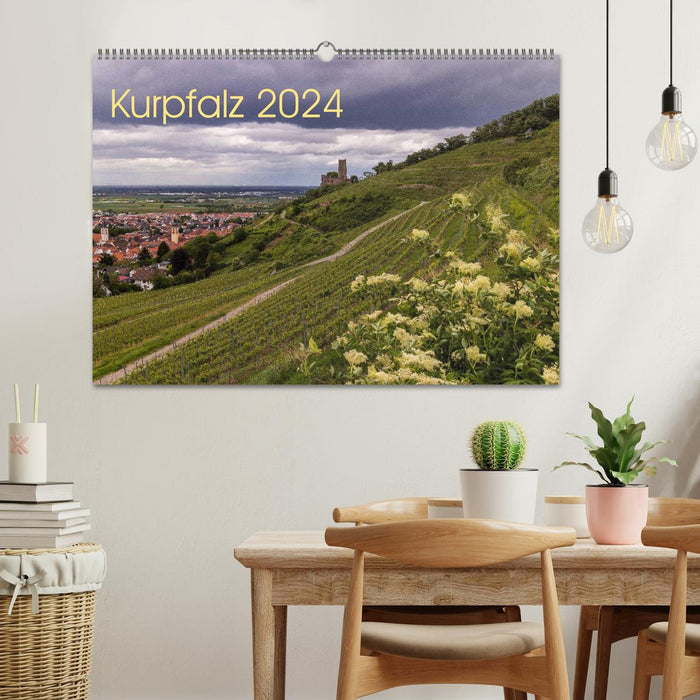 Palatinat électoral 2024 (calendrier mural CALVENDO 2024) 