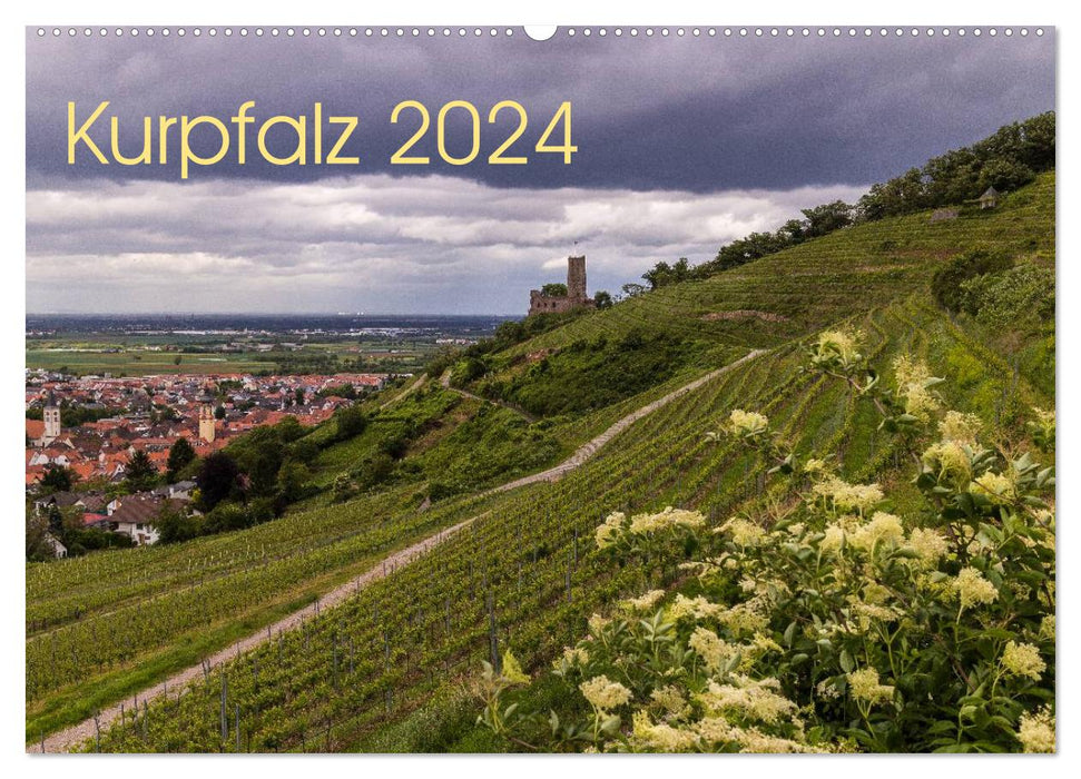 Kurpfalz 2024 (CALVENDO Wandkalender 2024)