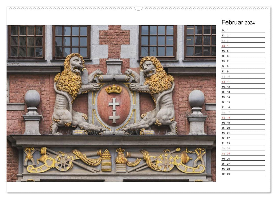Gdansk - time for discoveries (CALVENDO wall calendar 2024) 