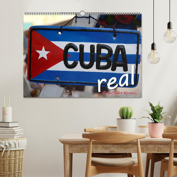 Cuba Real - Diversité des Caraïbes (Calendrier mural CALVENDO 2024) 
