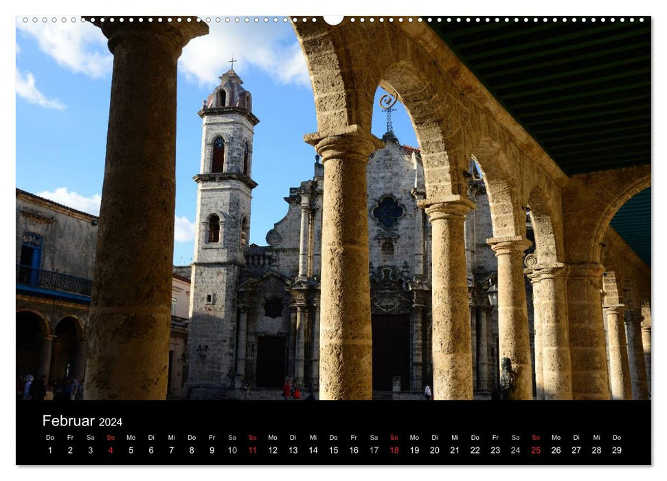 Cuba Real - Diversity of the Caribbean (CALVENDO Wall Calendar 2024) 