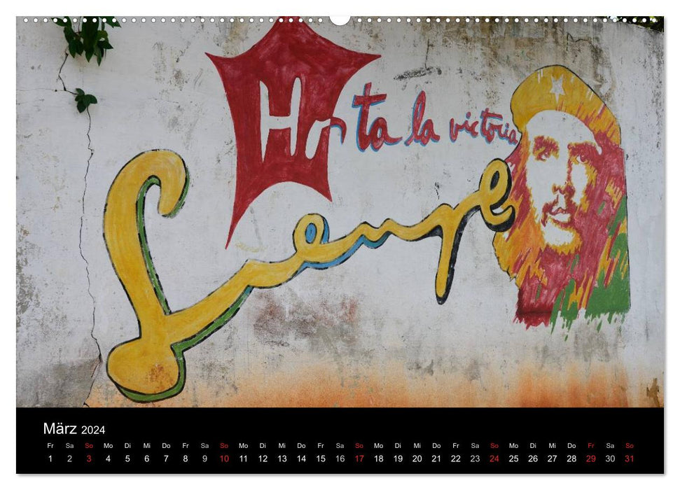 Cuba Real - Diversité des Caraïbes (Calendrier mural CALVENDO 2024) 