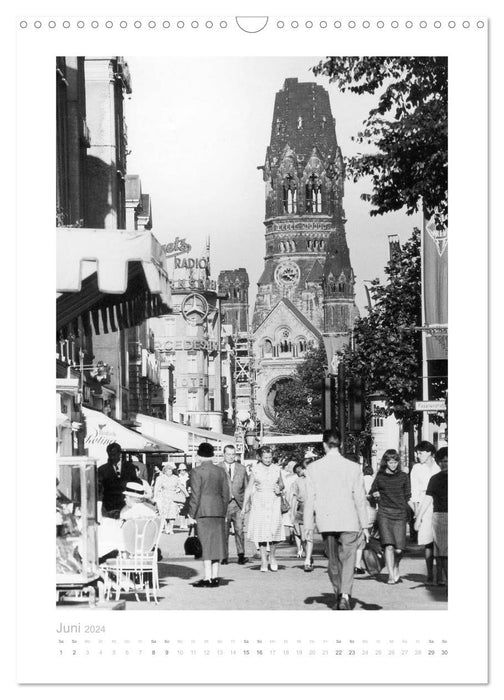 Der Kurfürstendamm - Bilder eines Boulevards (CALVENDO Wandkalender 2024)