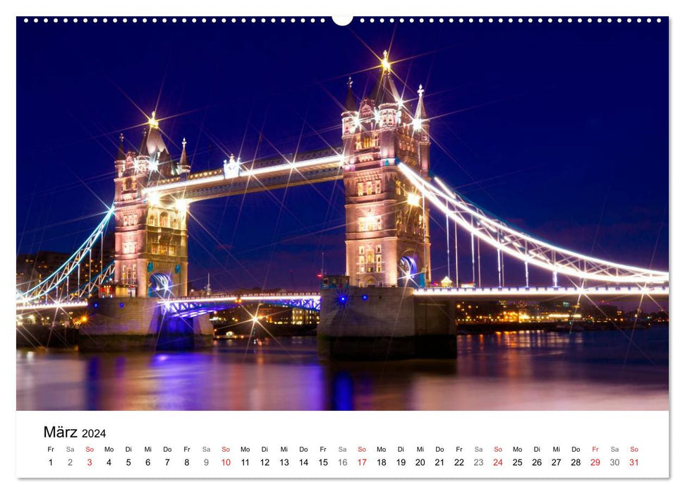 LONDON Welcome to the cosmopolitan city (CALVENDO wall calendar 2024) 