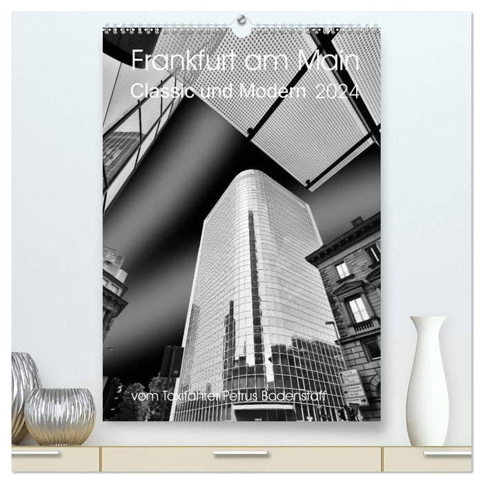 Frankfurt am Main - Classic und Modern (CALVENDO Premium Wandkalender 2024)