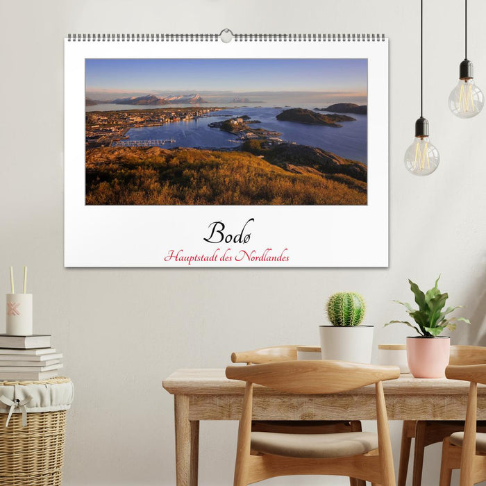 Bodø - Capital of the North Country / 2024 (CALVENDO wall calendar 2024) 