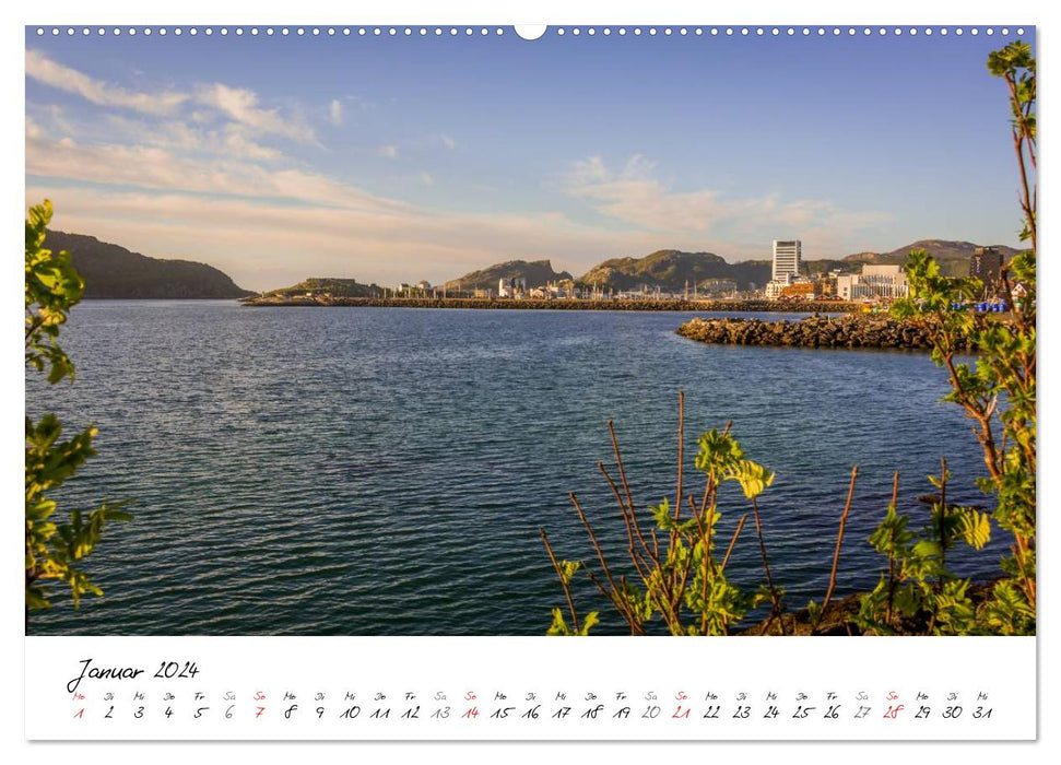 Bodø - Capital of the North Country / 2024 (CALVENDO wall calendar 2024) 