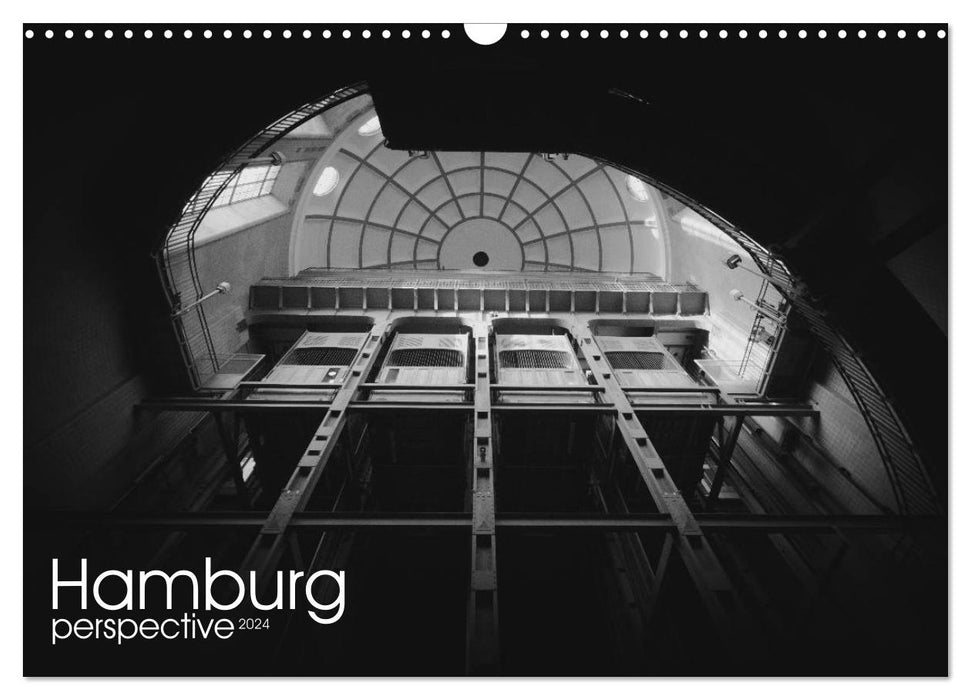 Hamburg perspective 2024 (CALVENDO Wandkalender 2024)