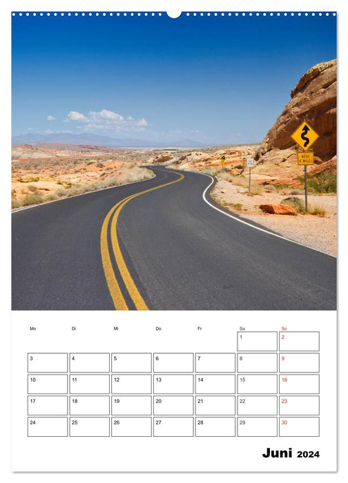 USA Southwest Multifaceted Landscapes (CALVENDO Wall Calendar 2024) 
