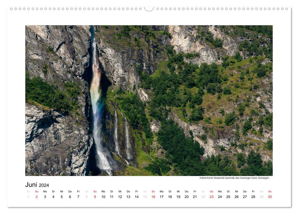 Magisches Nordland. Eine Reise in das Herz Skandinaviens (CALVENDO Premium Wandkalender 2024)