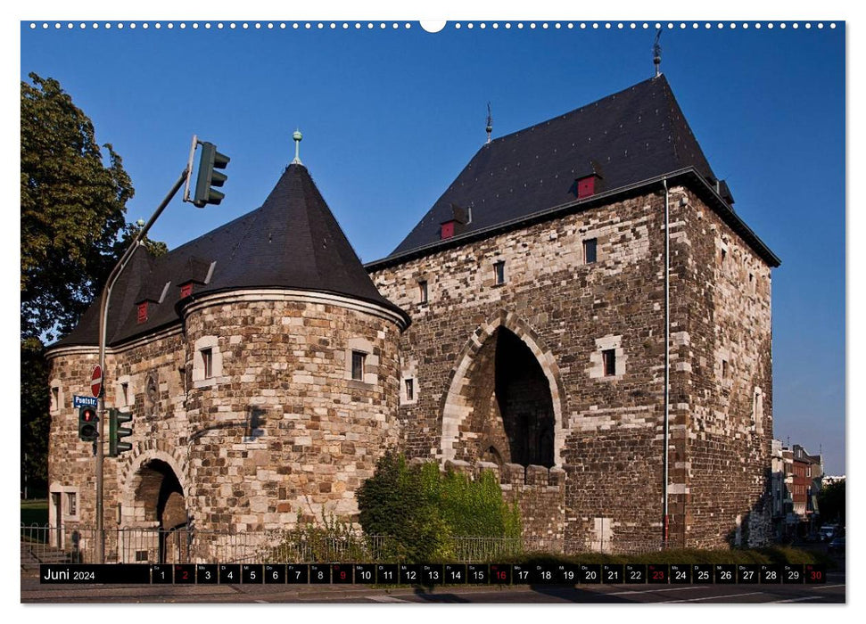 Imperial City of Aachen (CALVENDO Wall Calendar 2024) 