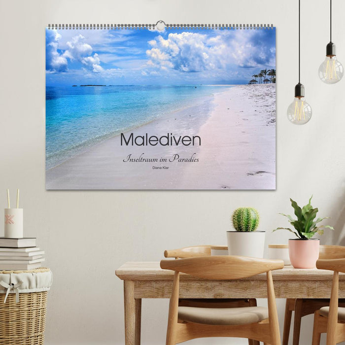 Maldives - Rêve d'île au paradis (Calendrier mural CALVENDO 2024) 