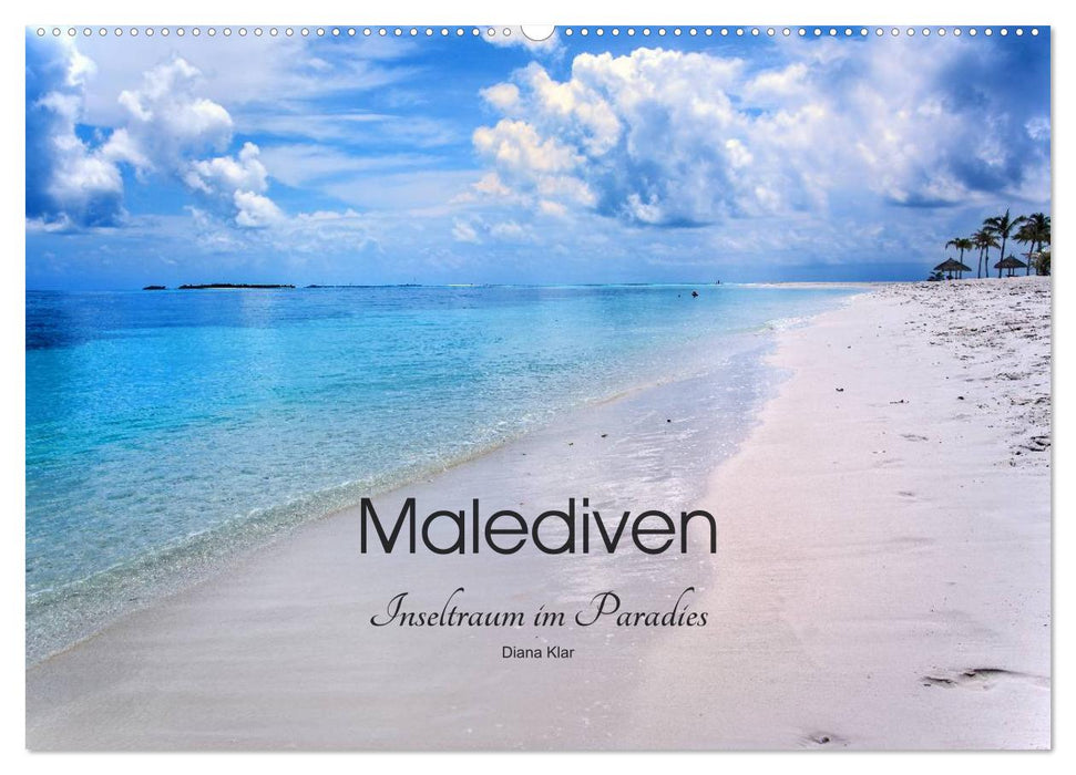 Maldives - Rêve d'île au paradis (Calendrier mural CALVENDO 2024) 