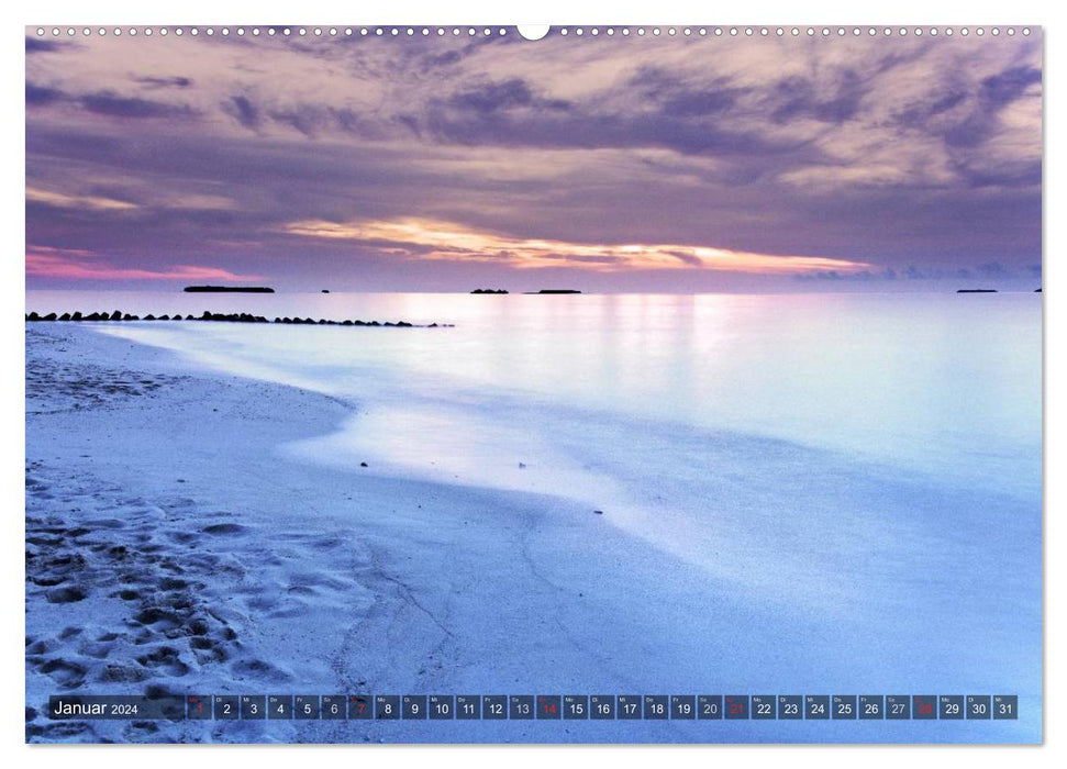 Maldives - Island dream in paradise (CALVENDO wall calendar 2024) 