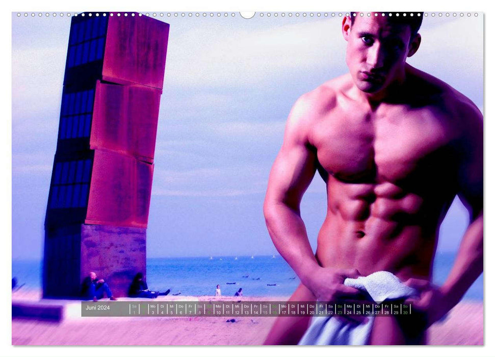 public phantasies - erotische Männerfotografie (CALVENDO Premium Wandkalender 2024)