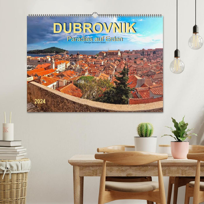 Dubrovnik - Paradies auf Erden (CALVENDO Wandkalender 2024)