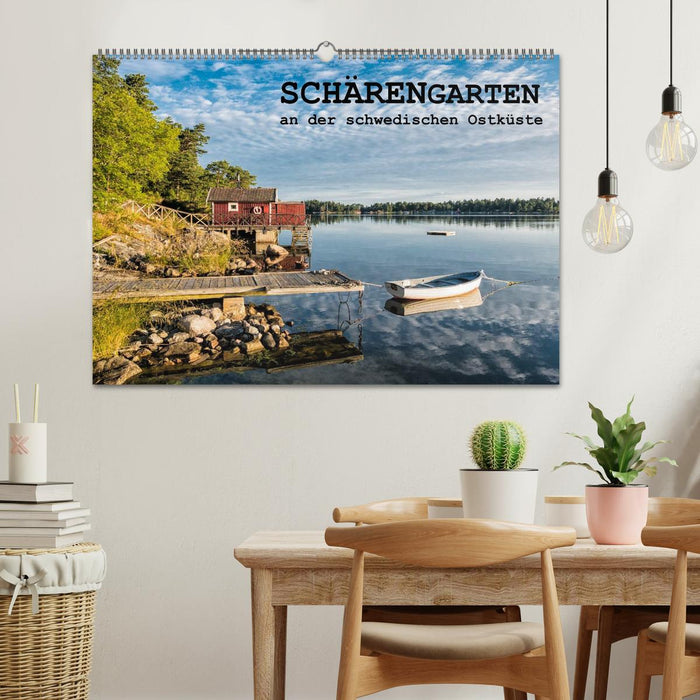 Archipel de la côte est suédoise (calendrier mural CALVENDO 2024) 