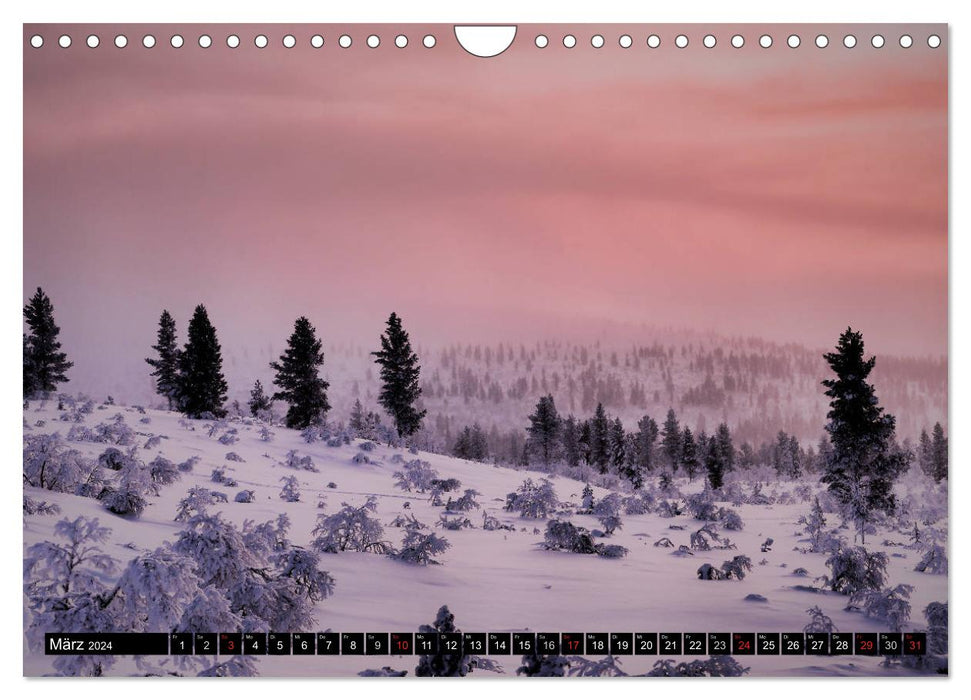 Beautiful Finnish - Lapland (CALVENDO wall calendar 2024) 