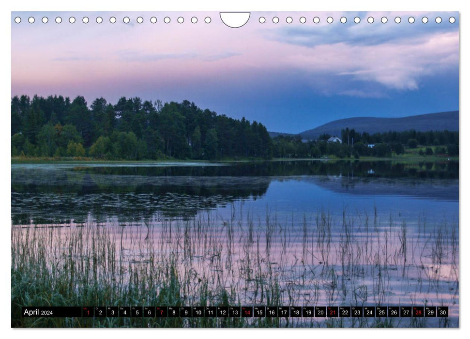Beautiful Finnish - Lapland (CALVENDO wall calendar 2024) 