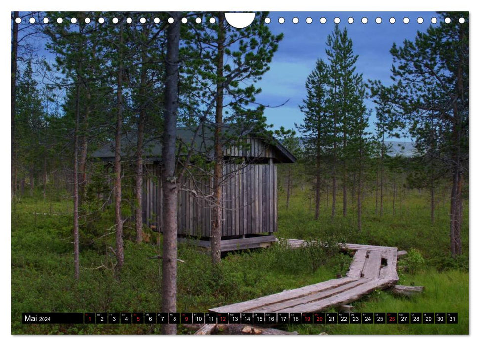 Beautiful Finnish - Lapland (CALVENDO wall calendar 2024) 