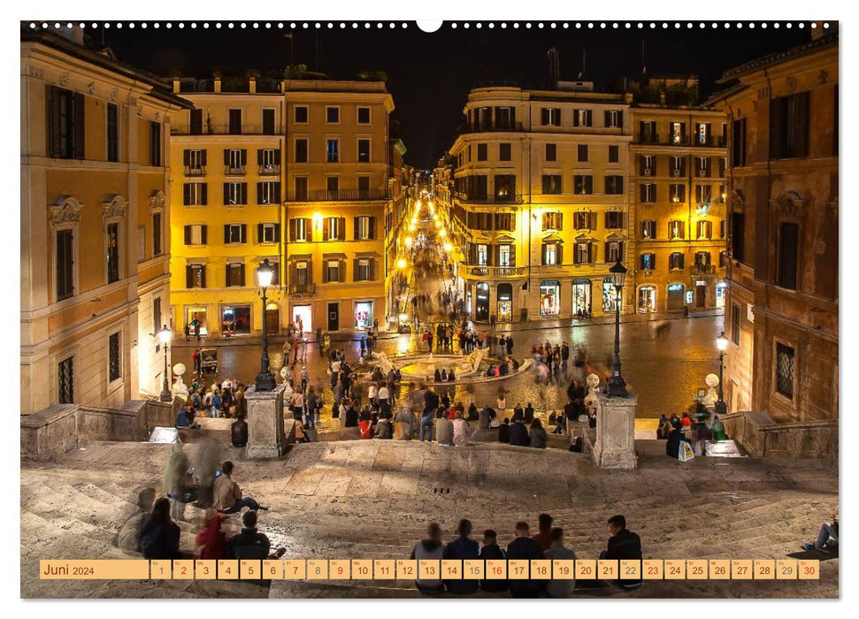 Rom - In der Ewigen Stadt (CALVENDO Wandkalender 2024)