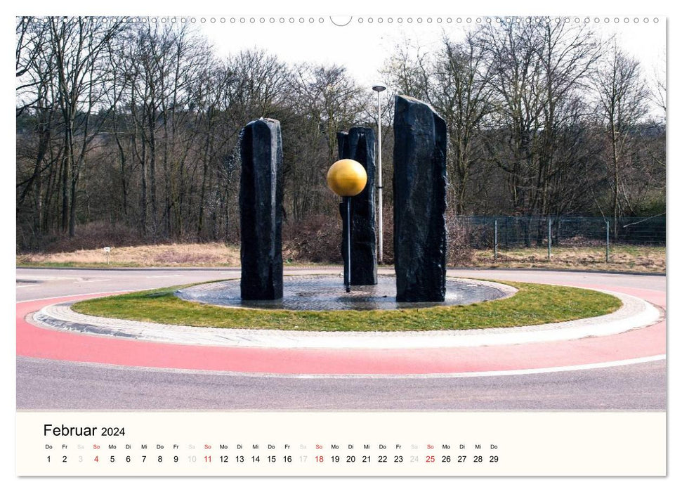 Völklingen. In the shadow of the world cultural heritage (CALVENDO Premium Wall Calendar 2024) 