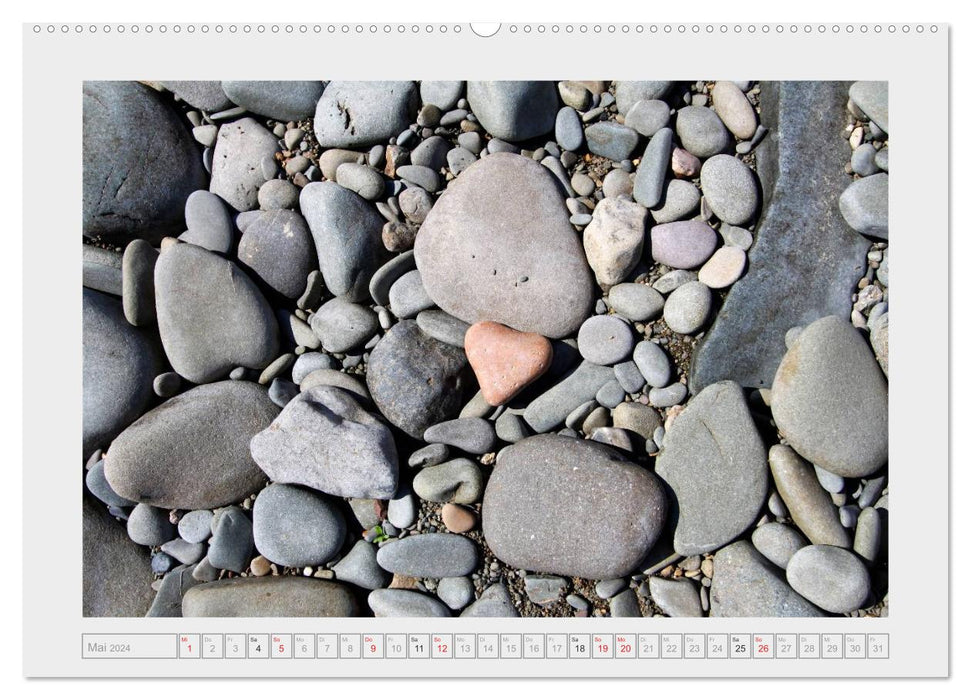 The art of stones / 2024 (CALVENDO wall calendar 2024) 