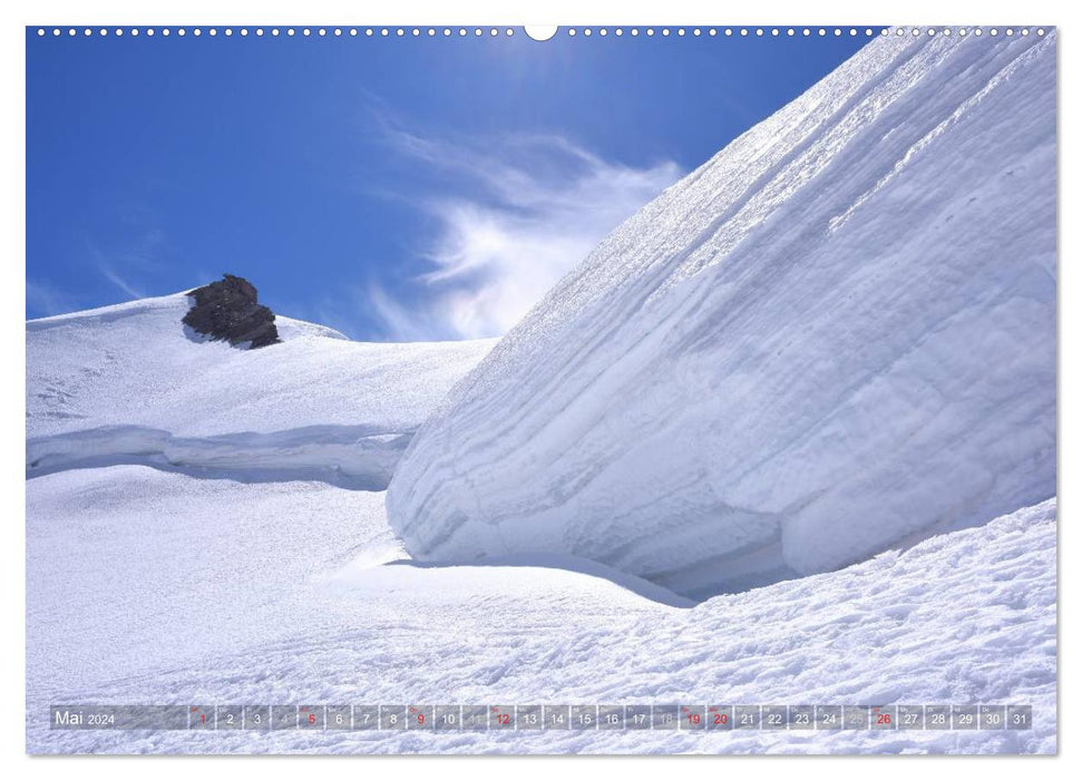 Monte Rosa (Calvendo Premium Calendrier mural 2024) 