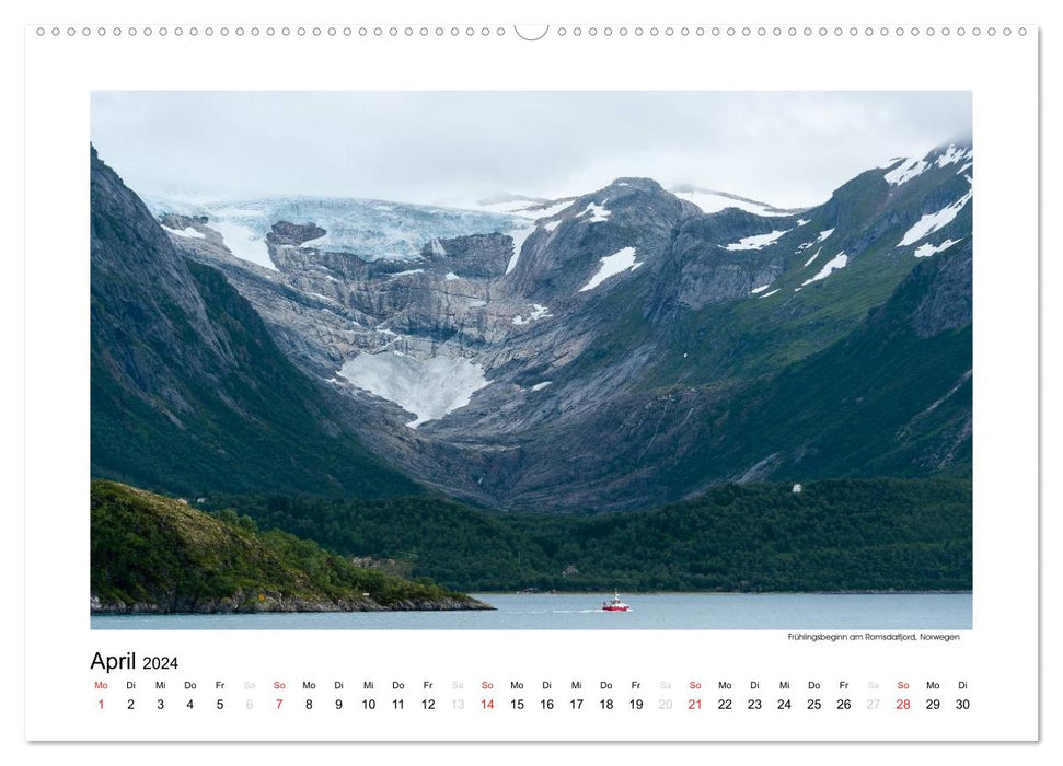 Magisches Nordland. Eine Reise in das Herz Skandinaviens (CALVENDO Wandkalender 2024)