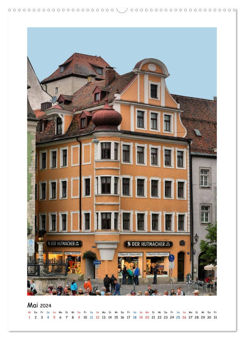 Regensburg - Ansichtssache (CALVENDO Wandkalender 2024)