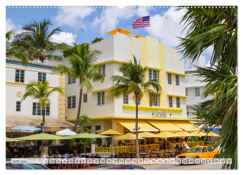 USA ATTRACTIONS Urban and natural highlights (CALVENDO wall calendar 2024) 