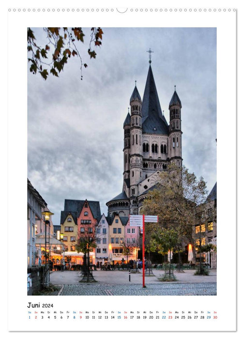 Köln - Ansichtssache (CALVENDO Premium Wandkalender 2024)