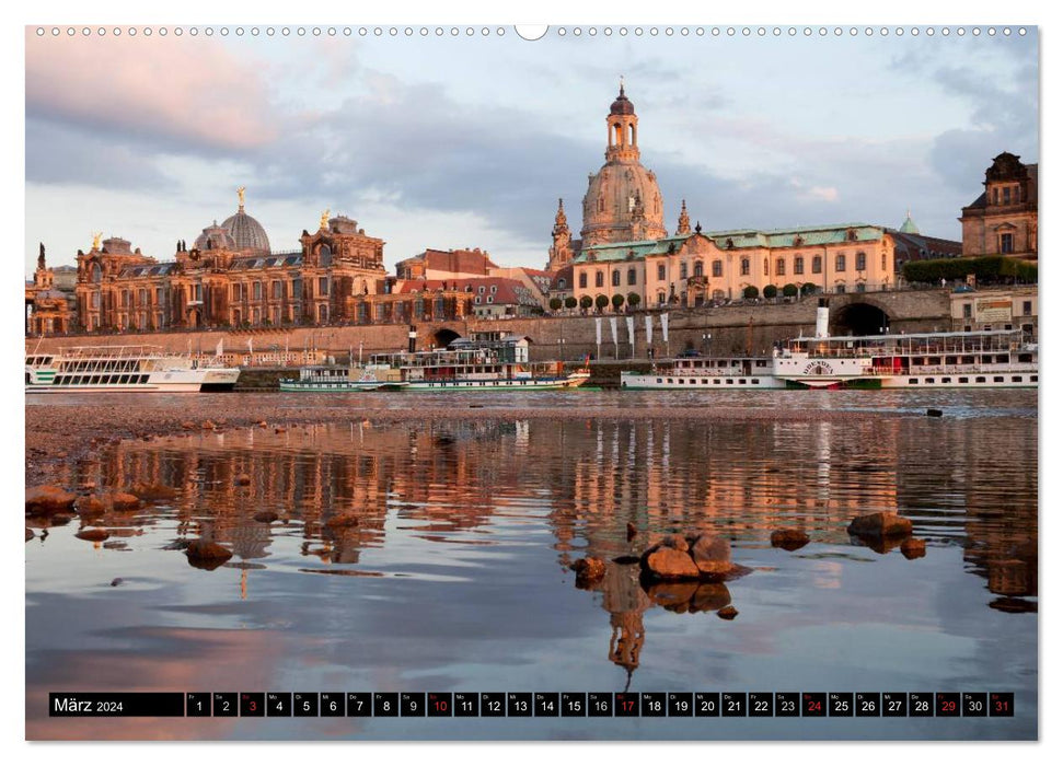 Germany's capitals (CALVENDO Premium Wall Calendar 2024) 