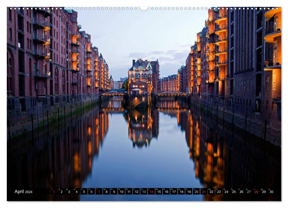 Germany's capitals (CALVENDO Premium Wall Calendar 2024) 