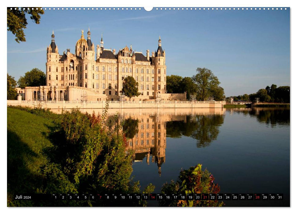 Germany's capitals (CALVENDO Premium Wall Calendar 2024) 