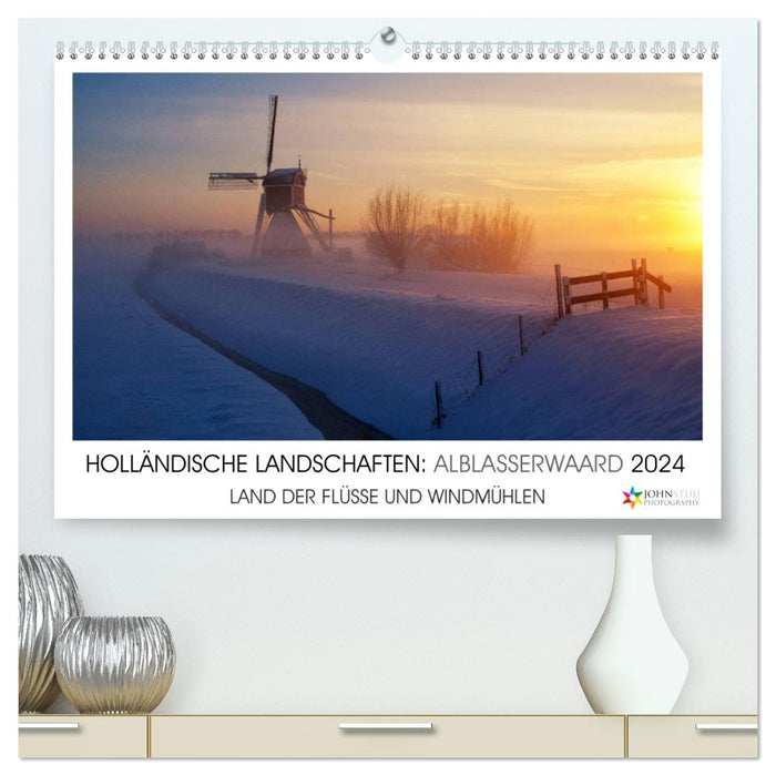 DUTCH LANDSCAPES: ALBLASSERWAARD 2024 (CALVENDO Premium Wall Calendar 2024) 