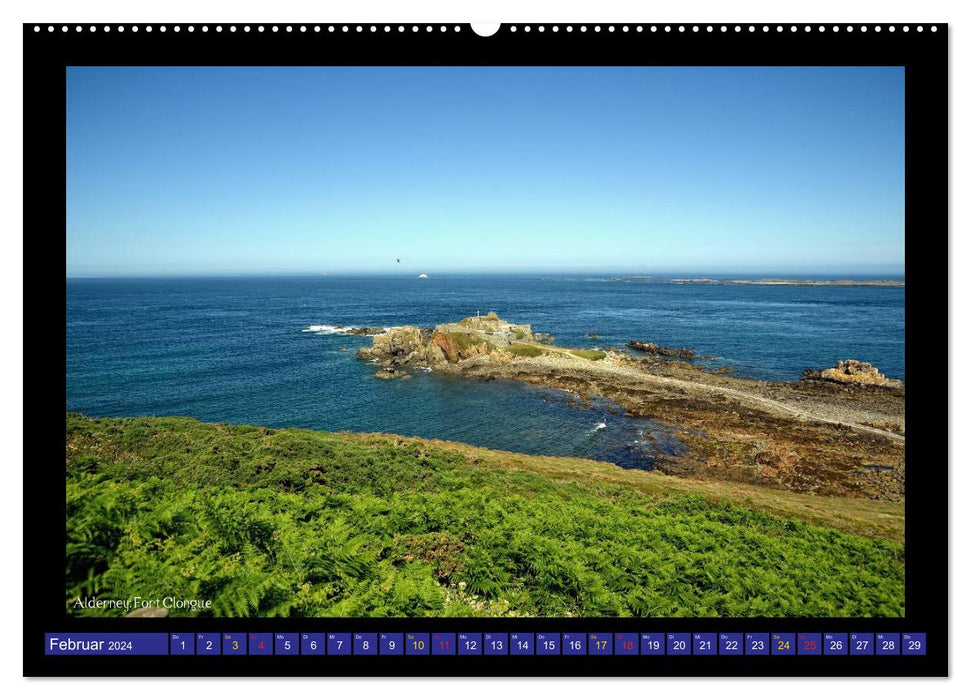 The World of the Channel Islands 2024 (CALVENDO Premium Wall Calendar 2024) 