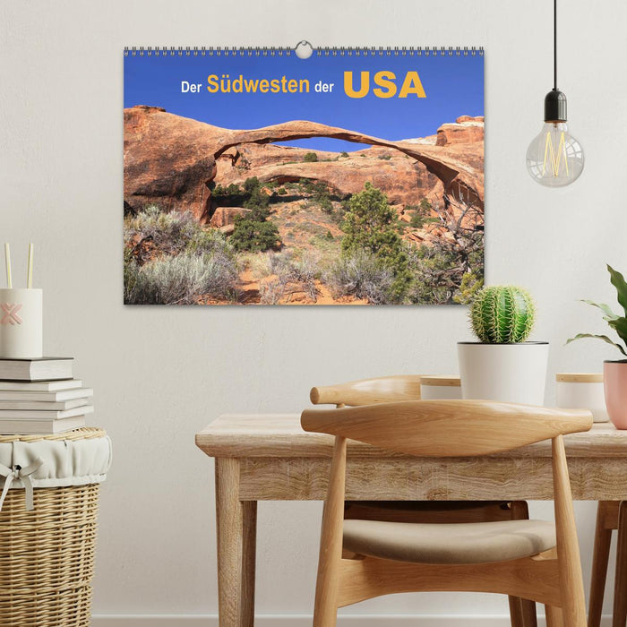 The Southwest of the USA (CALVENDO wall calendar 2024) 