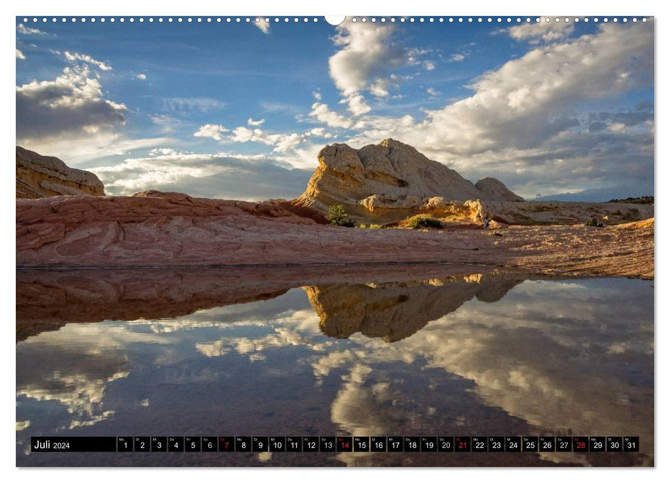 WHITE POCKET - Naturwunder in Arizona (CALVENDO Premium Wandkalender 2024)