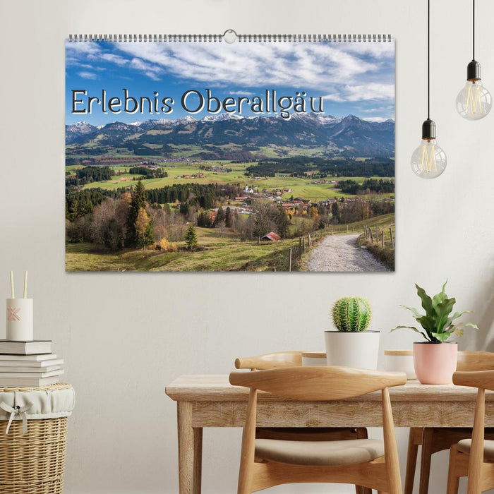 Expérience Oberallgäu (calendrier mural CALVENDO 2024) 