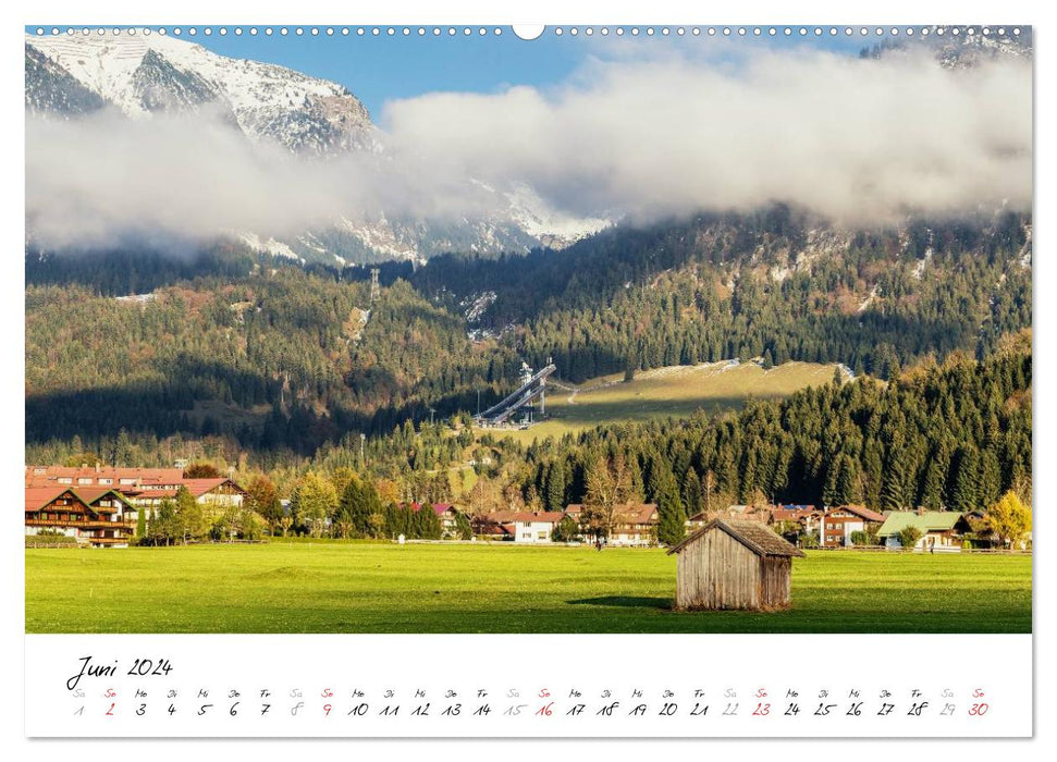 Erlebnis Oberallgäu (CALVENDO Wandkalender 2024)