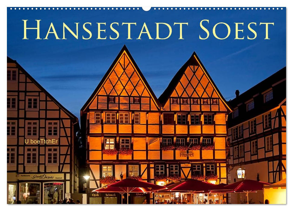 Hansestadt Soest (CALVENDO Wandkalender 2024)